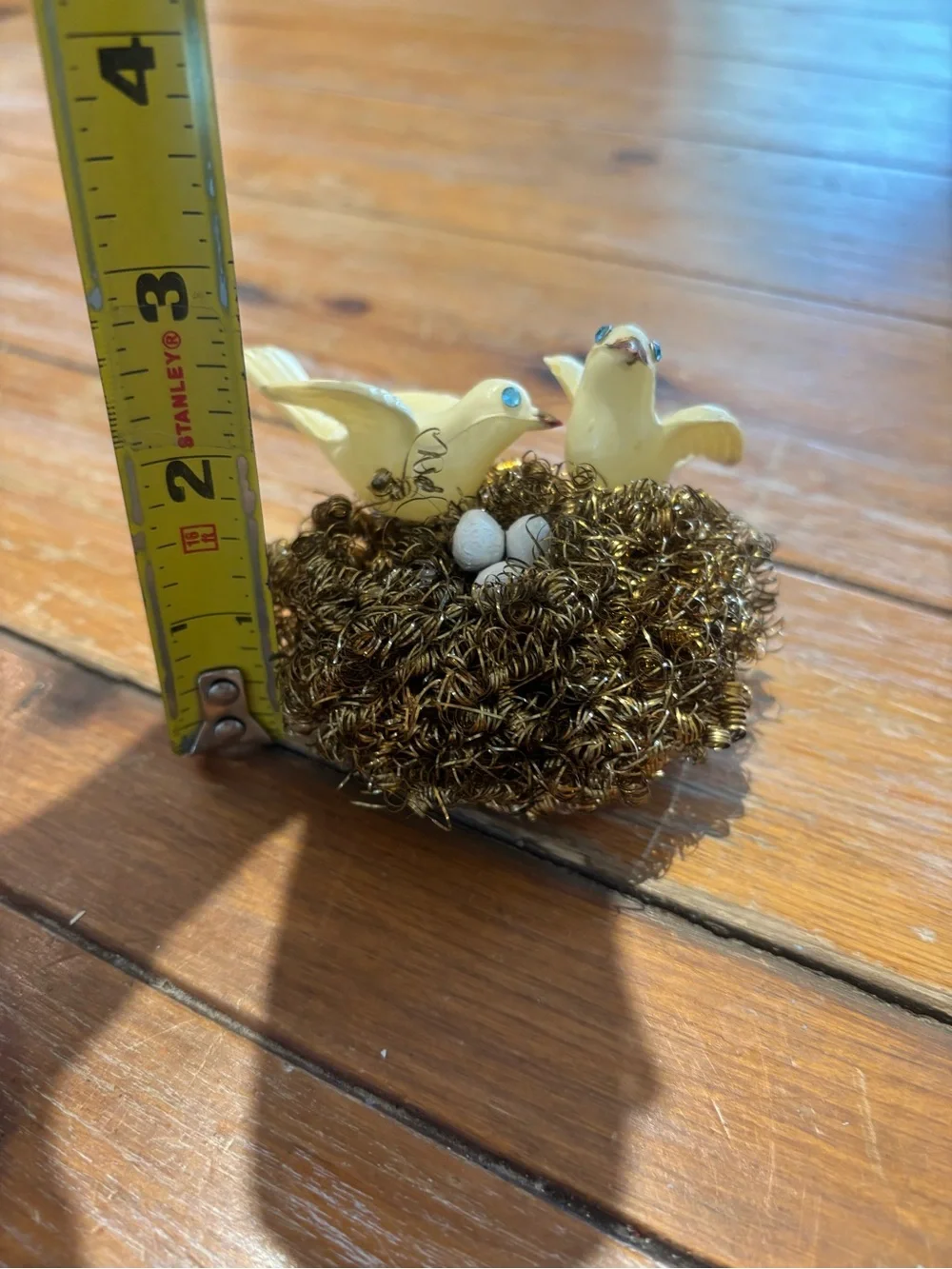 Vintage Bird Nest Decoration